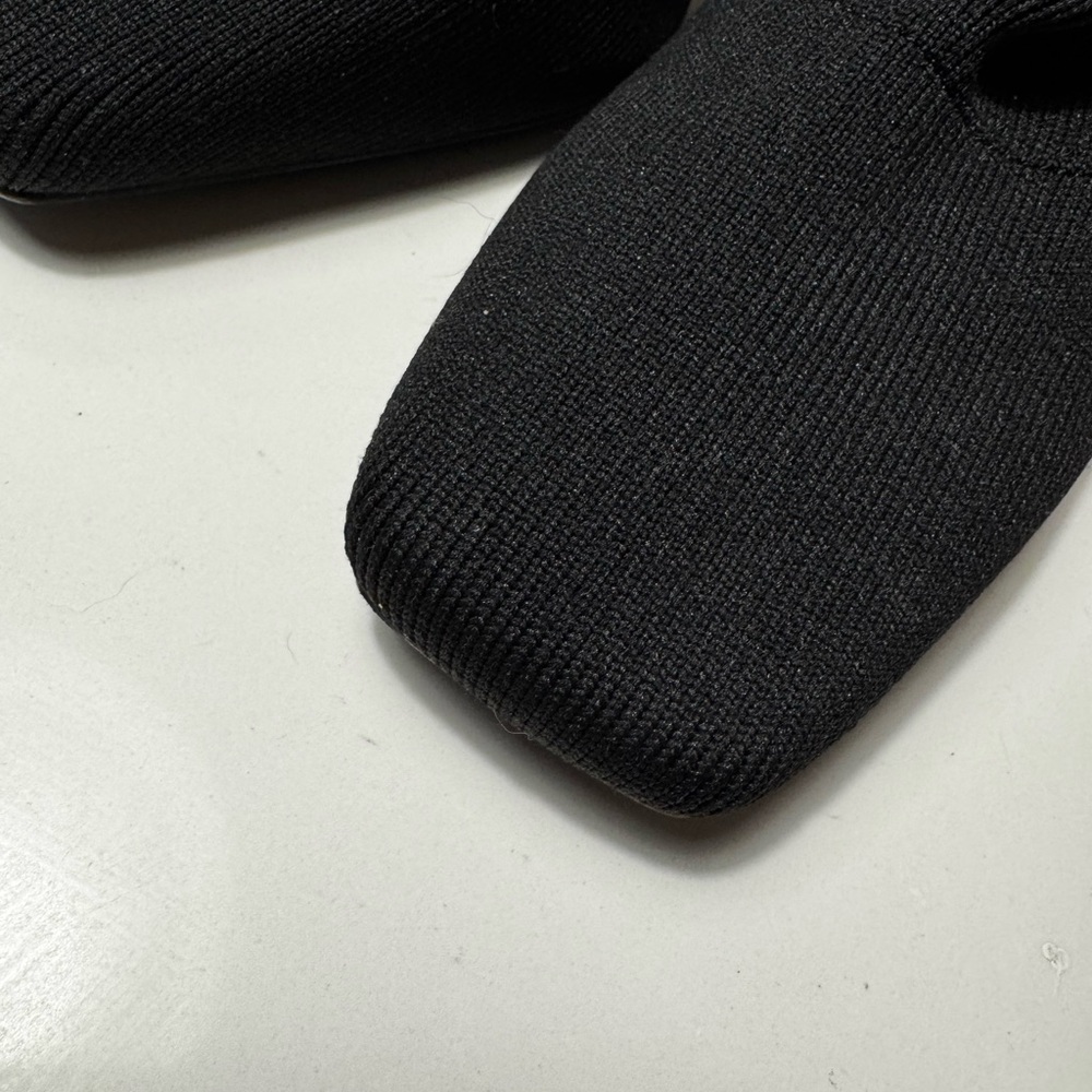 ZARA Black Fabric Sock Boots – Never Worn – Size 40 - Picture 10 of 11